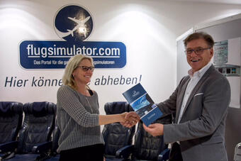 Übergabe des Zertifikats